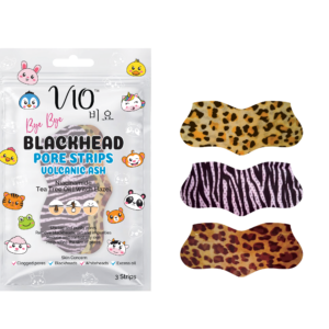 VIO Bye Bye Blackhead Pore Strips Volcanic Ash - 3 Sheet